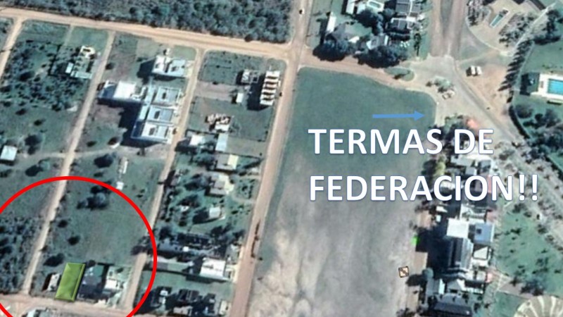 TERRENO A METROS DE TERMAS