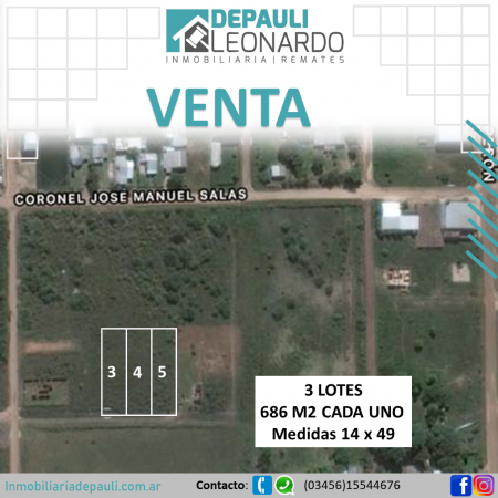 LOTES EN ZONA RESIDENCIAL